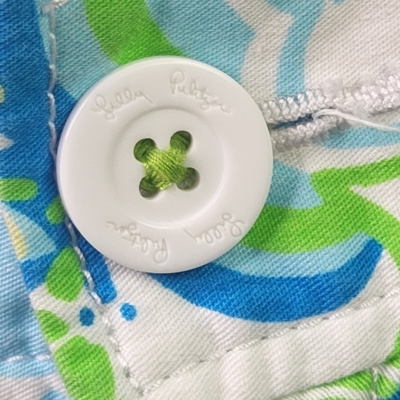 Lilly Pulitzer Callahan Shorts "Crystsl Coast" 00 - Picture 3 of 9